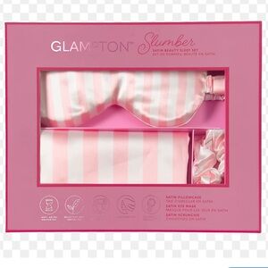 Glampton Slumber Satin Beauty Sleep 3-Piece Set